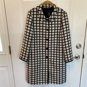 Ann Taylor Plaid Coat